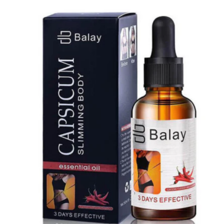 Balay Capsicum Slimming Body Oil In Pakistan