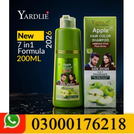 Yardlie Apple Natural Black Hair Color Shampoo Uk Based 500ml