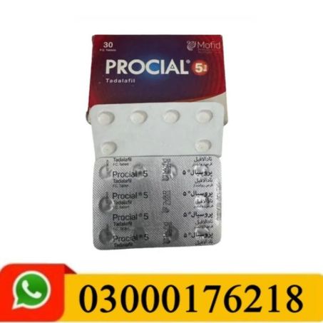 Procial 5mg Tadalafil 30 Tablets Price In Pakistan