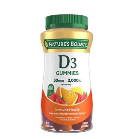 Nature’s Bounty Vitamin D Gummies 90 Gummies In Pakistan