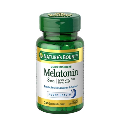 Nature's Bounty Melatonin 3 mg, 240 Tablets In Pakistan