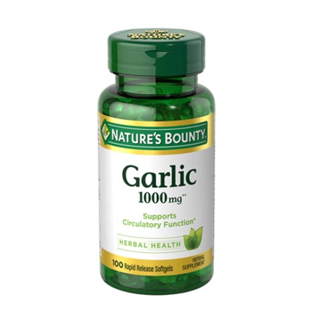 Nature's Bounty Garlic Softgels Cap 1000mg In Pakistan