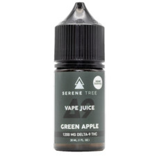 Serene Tree Delta-9 THC Green Apple Vape Juice 1200mg in Pakistan islamabad