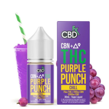 CBN + Delta-9 THC Vape Juice Purple Punch In Pakistan islamabad